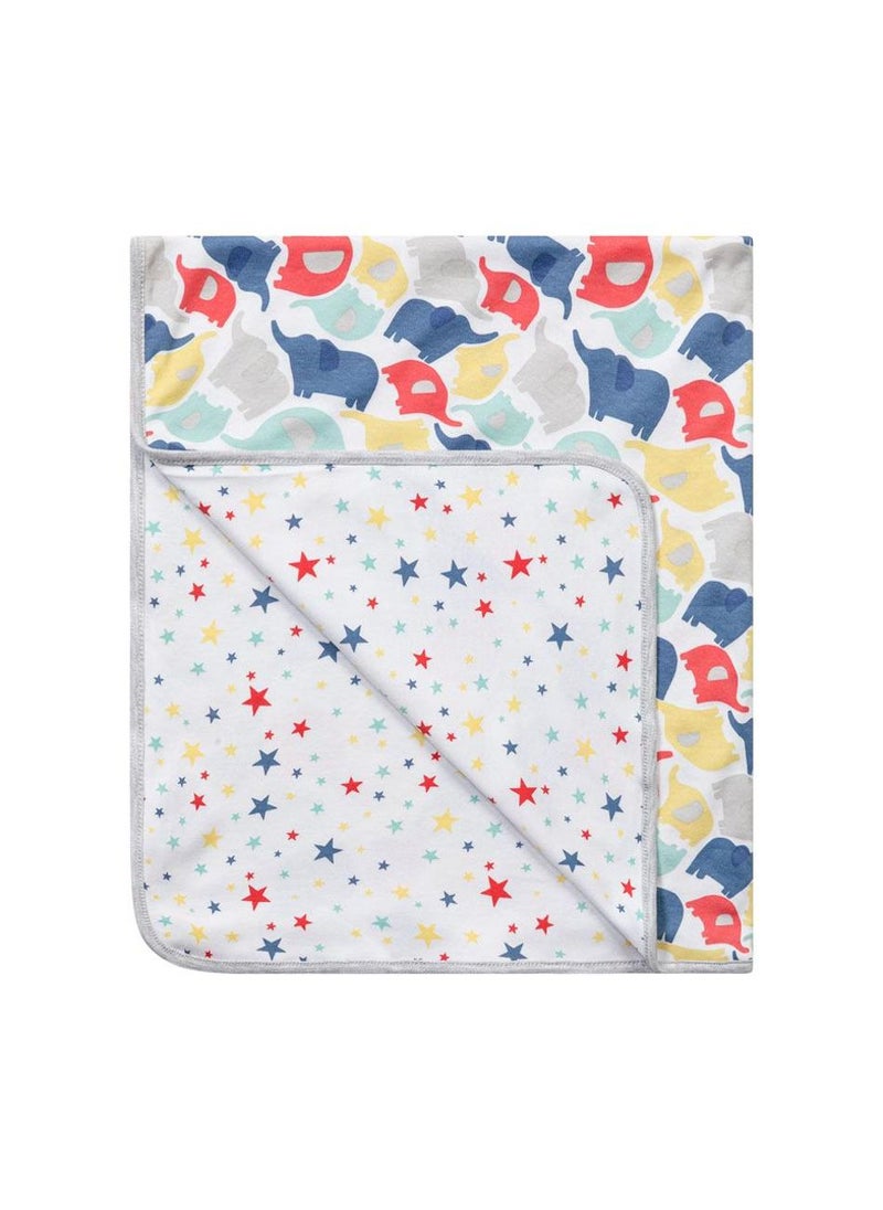 مينوتي بطانية أطفال بطبعة مرحة وتصميم مزدوج الجهتين - Image 1